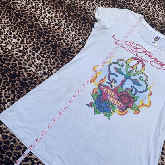 ♥︎ ed hardy y2k graphic tee ♥︎ - Picture 7 of 8